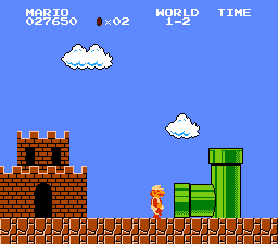 Mixed Up Mario Bros. background