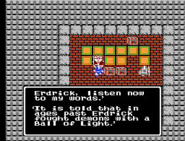 Dragon Warrior (USA) background