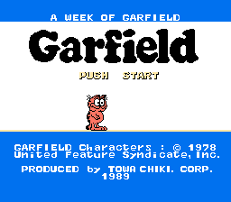 A Week of Garfield (Prototype) background