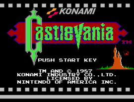 Castlevania (USA) (Rev A) background