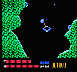 Solar Jetman - Hunt for the Golden Warpship (USA) background
