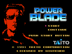 Power Blade (Europe) background