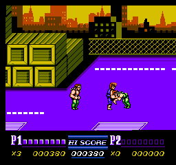 Double Dragon II - The Revenge (Japan) background