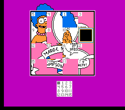 Simpsons, The - Bart vs. the World (Europe) background