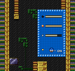 Megaman: Super - 16-bit Graphics background