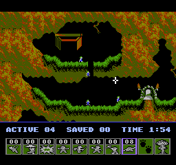 Lemmings (Europe) background