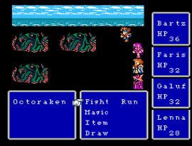 Final Fantasy (USA) [Hack by Grond v1.2] (~Final Fantasy Plus Plus - World of Chaos) background
