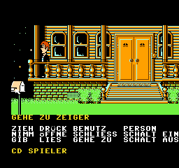 Maniac Mansion (Germany) background
