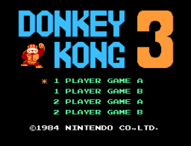 Donkey Kong 3 (World) background