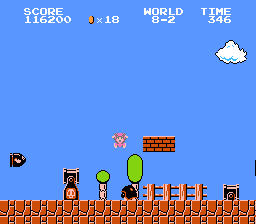 Doki Doki SMB1 Club - Natsuki background