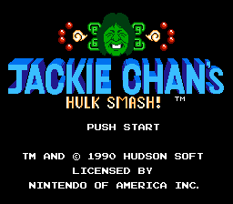 Jackie Chan's Hulk Smash (USA) background