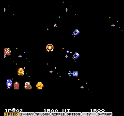 Parodius (Europe) background