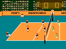 Volleyball (USA, Europe) background