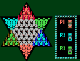 Chinese Checkers (Asia) (Unl) (Famicom) background