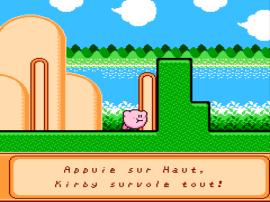 Kirby's Adventure (France) background