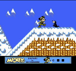 Mickey's Safari in Letterland (USA) background