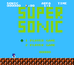 Super Sonic background