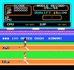 Track & Field (USA) background