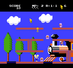 Mappy-Land (USA) background