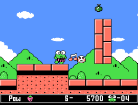 Kero Kero Keroppi no Daibouken 2 - Donuts Ike ha Oosawagi! (Japan) [En by Spoony Bard v1.0] (~Kero Kero Keroppi's Great Big Adventure 2) background