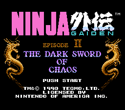 Ninja Gaiden II - The Dark Sword of Chaos - RIP enemies background