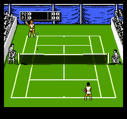 Jimmy Connors Tennis (Europe) background