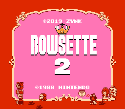 Bowsette 2 - Red background