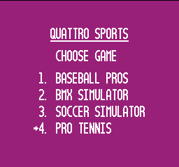 Quattro Sports (USA) (Unl) background