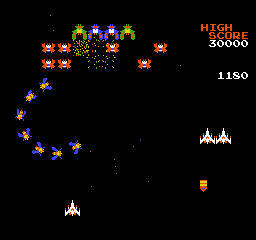 Galaga (Europe) background