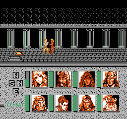 Advanced Dungeons & Dragons - Heroes of the Lance (USA) background