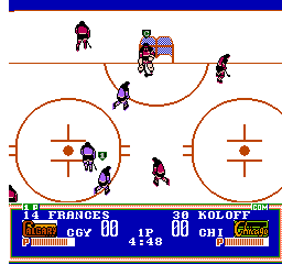 USA Ice Hockey in FC (Japan) background
