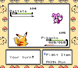 Pocket Monsters - Yellow (English) background