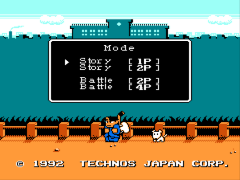 Ike Ike! Nekketsu Hockey Bu - Subette Koronde Dai Rantou (Japan) [En by Disconnected v0.99] (Technos Ice Hockey) background