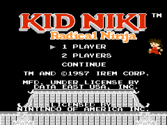 Kid Niki - Radical Ninja (USA) background