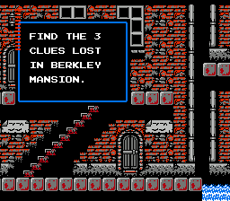 Castlevania II - Simon's Redaction background
