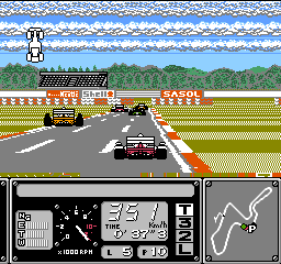 Formula 1 Sensation (Europe) background
