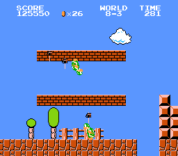 Doki Doki SMB1 Club - Sayori background
