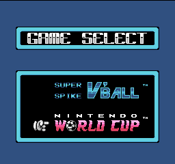 Super Spike V'Ball + Nintendo World Cup (USA) background