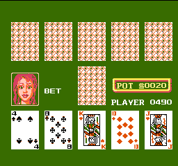 AV Poker (Japan) (Unl) background