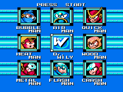 Rockman 2 - Dr. Wily no Nazo (Japan) [Hack by DHI v1.0] (~Rockman Exhaust) background