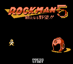 Rockman 5 (Darkwing Duck Hack) background