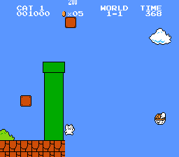 Syobon Action NES Edition background