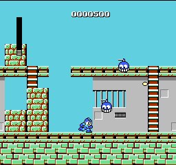 Mega Man (USA) background
