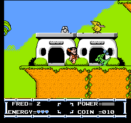 Flintstones, The - The Rescue of Dino & Hoppy (Europe) background