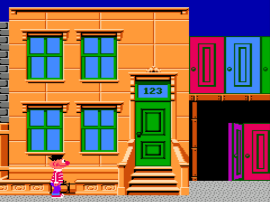 Sesame Street - Big Bird's Hide & Speak (USA) background