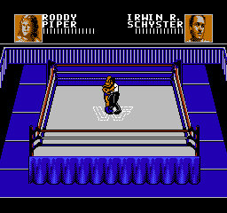 WWF Wrestlemania Steel Cage Challenge (USA) background