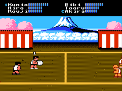 Nekketsu Koukou Dodgeball Bu (Japan) [En by Generica Online v0.90] (Technos Dodge Ball) background