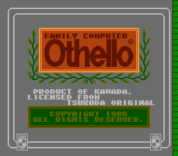 Family Computer Othello (Japan) background