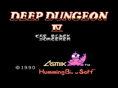 Deep Dungeon 4 - Kuro no Youjutsushi (Japan) [En by Dragoon-X v1.0] [Mapper Fix by Spinner 8] (~Deep Dungeon 4 - The Black Sorcerer) background