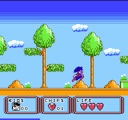 Kid Klown in Night Mayor World (USA) background